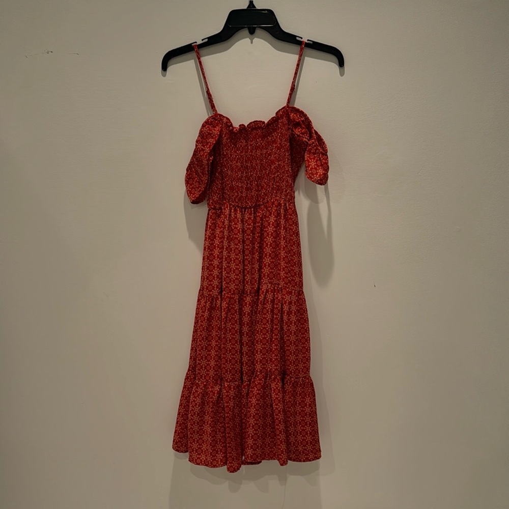 Altar’d State smocked midi dress